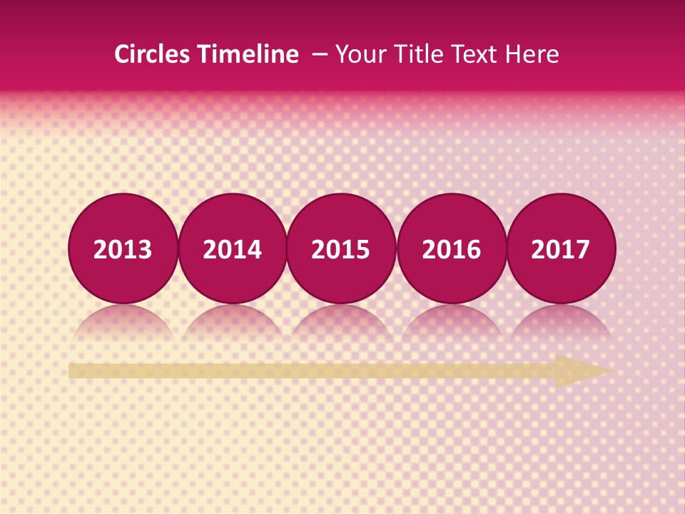 Pop Art Background Plain PowerPoint Template