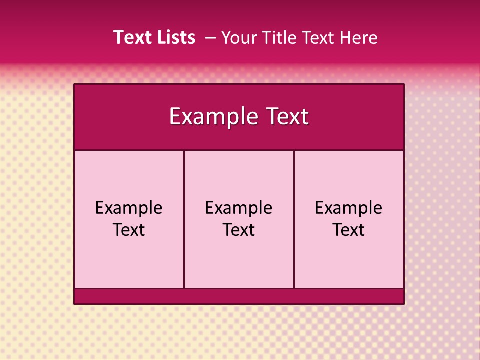 Pop Art Background Plain PowerPoint Template