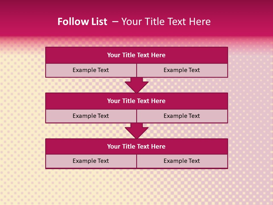 Pop Art Background Plain PowerPoint Template