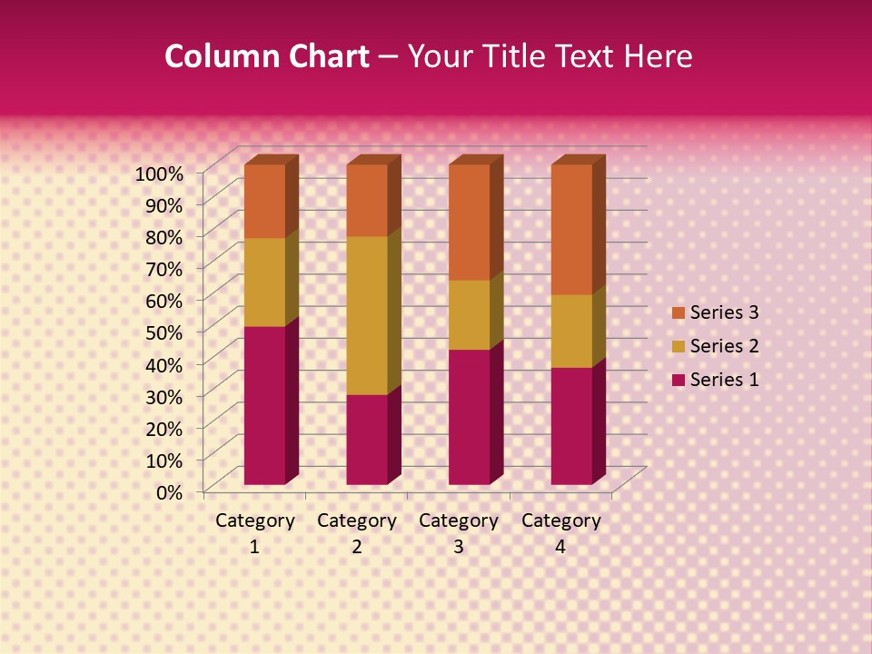 Pop Art Background Plain PowerPoint Template