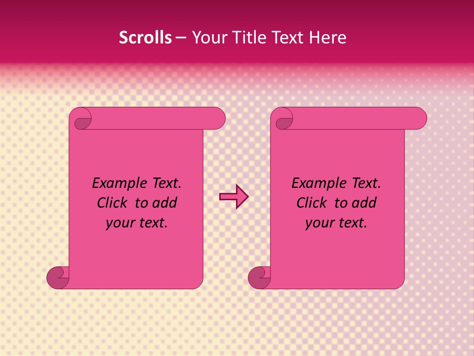 Pop Art Background Plain PowerPoint Template