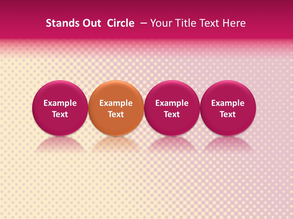 Pop Art Background Plain PowerPoint Template