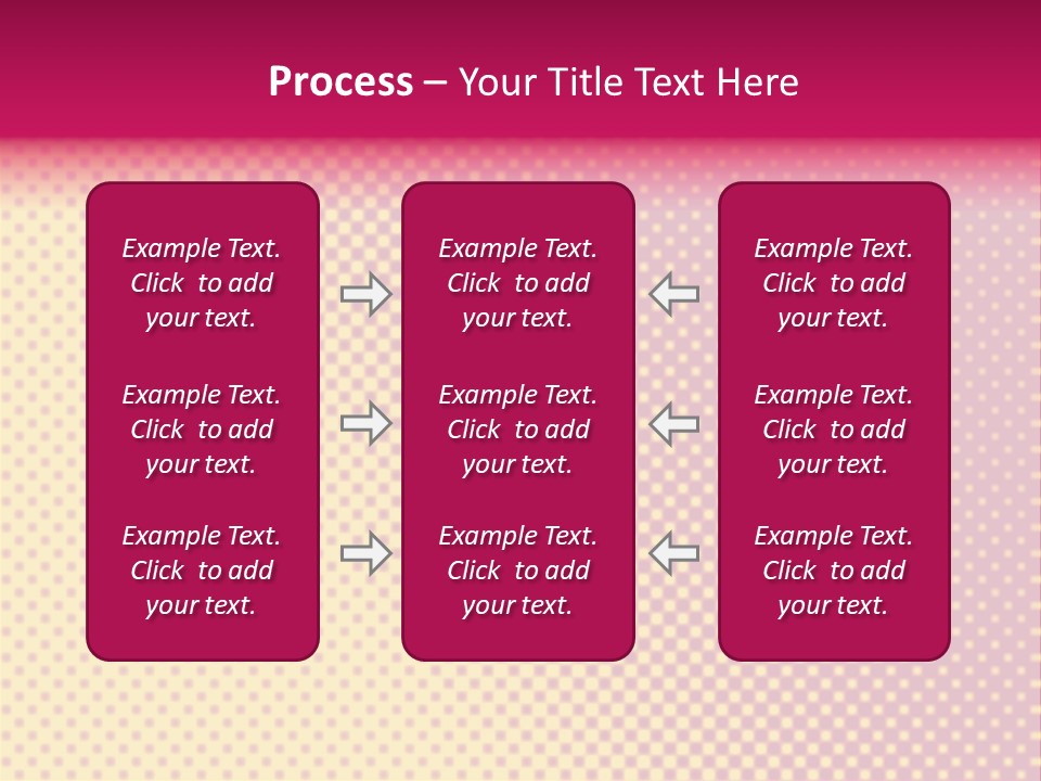 Pop Art Background Plain PowerPoint Template