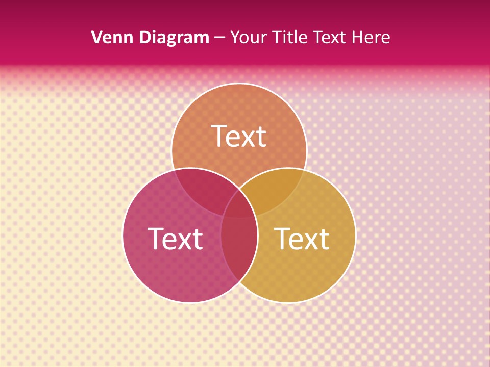 Pop Art Background Plain PowerPoint Template