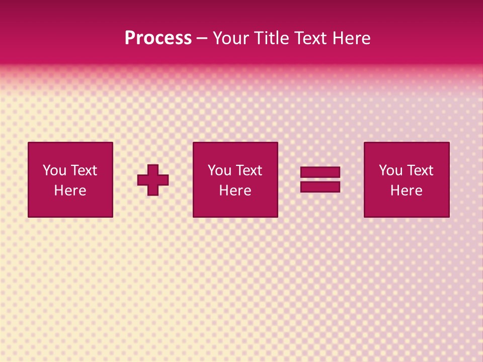 Pop Art Background Plain PowerPoint Template