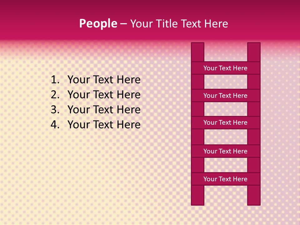 Pop Art Background Plain PowerPoint Template