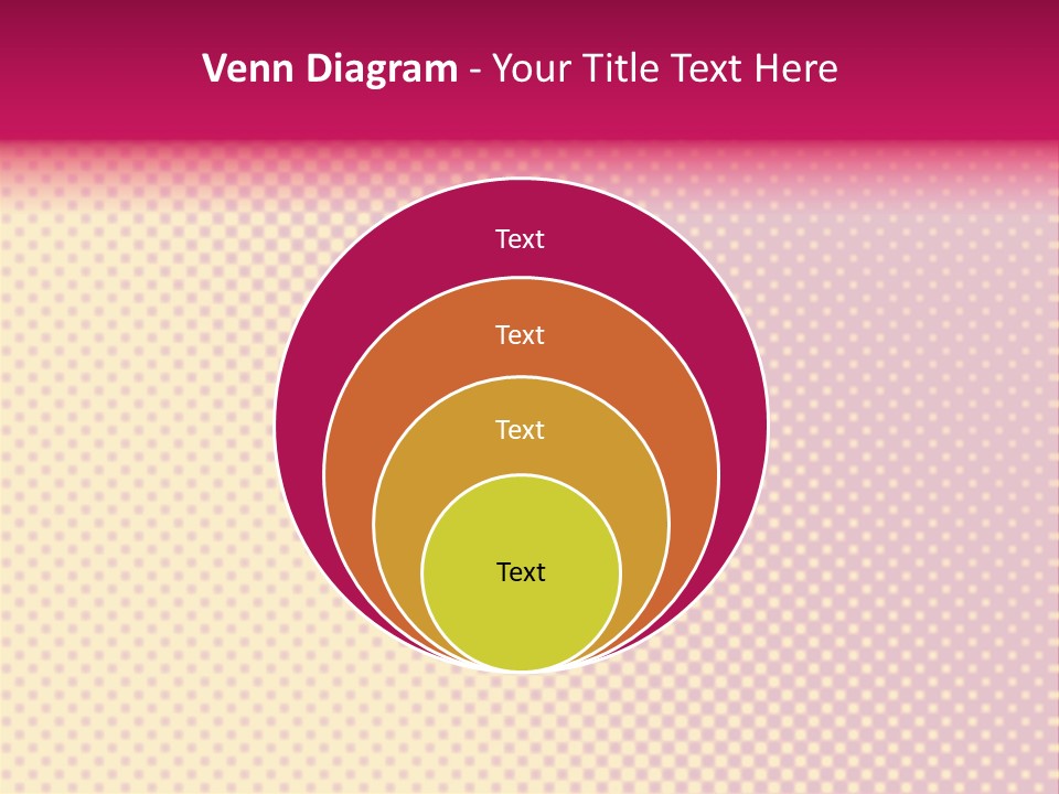 Pop Art Background Plain PowerPoint Template