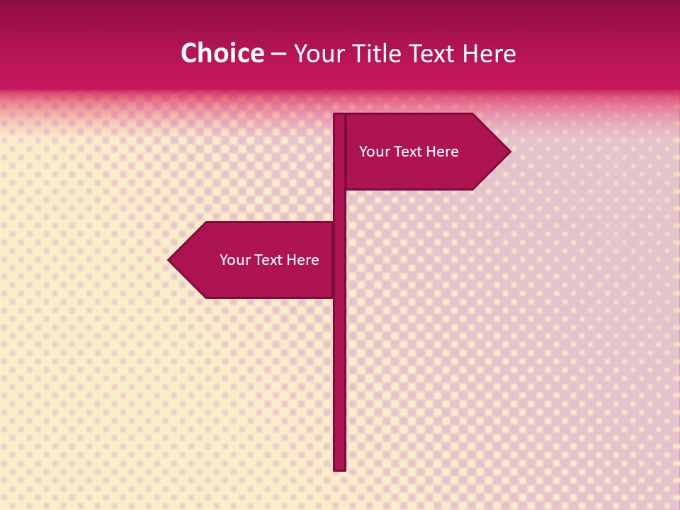 Pop Art Background Plain PowerPoint Template