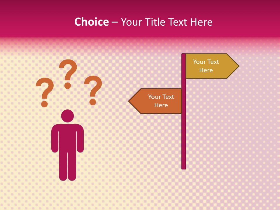 Pop Art Background Plain PowerPoint Template