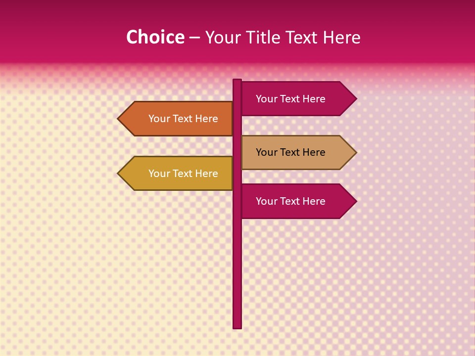 Pop Art Background Plain PowerPoint Template