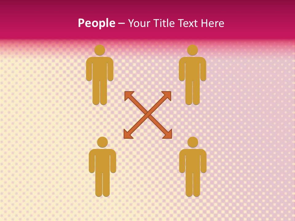 Pop Art Background Plain PowerPoint Template