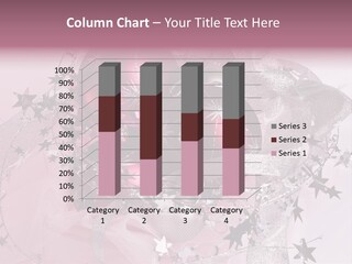 Christmas Series: Still Life With Three Pink Balls PowerPoint Template