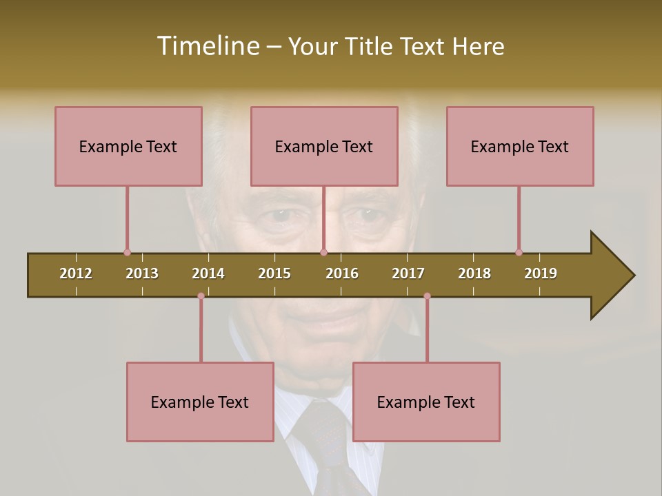Jerusalem, August 26,2006: President The State Of Israel Shymon Peres Converses With The Journalists In The Israeli Parliament (Knesset) On August 26 Jerusalem, Israel. PowerPoint Template
