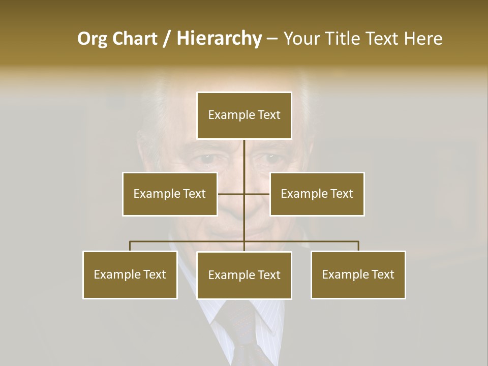 Jerusalem, August 26,2006: President The State Of Israel Shymon Peres Converses With The Journalists In The Israeli Parliament (Knesset) On August 26 Jerusalem, Israel. PowerPoint Template