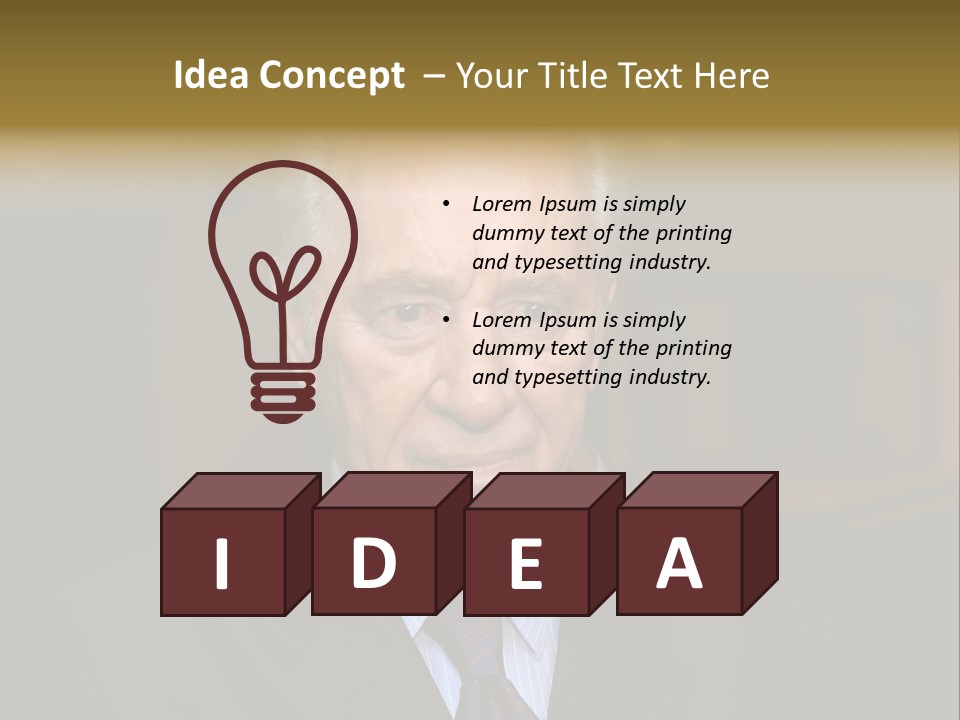 Jerusalem, August 26,2006: President The State Of Israel Shymon Peres Converses With The Journalists In The Israeli Parliament (Knesset) On August 26 Jerusalem, Israel. PowerPoint Template