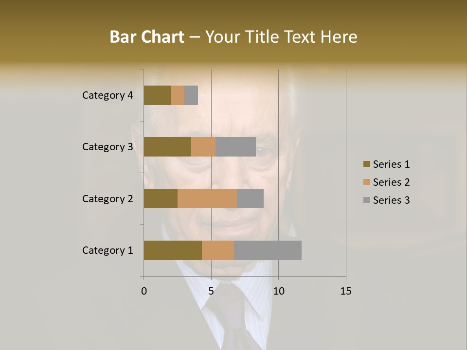 Jerusalem, August 26,2006: President The State Of Israel Shymon Peres Converses With The Journalists In The Israeli Parliament (Knesset) On August 26 Jerusalem, Israel. PowerPoint Template