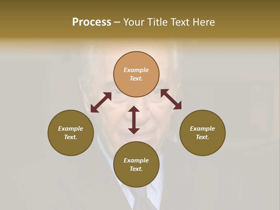 Jerusalem, August 26,2006: President The State Of Israel Shymon Peres Converses With The Journalists In The Israeli Parliament (Knesset) On August 26 Jerusalem, Israel. PowerPoint Template