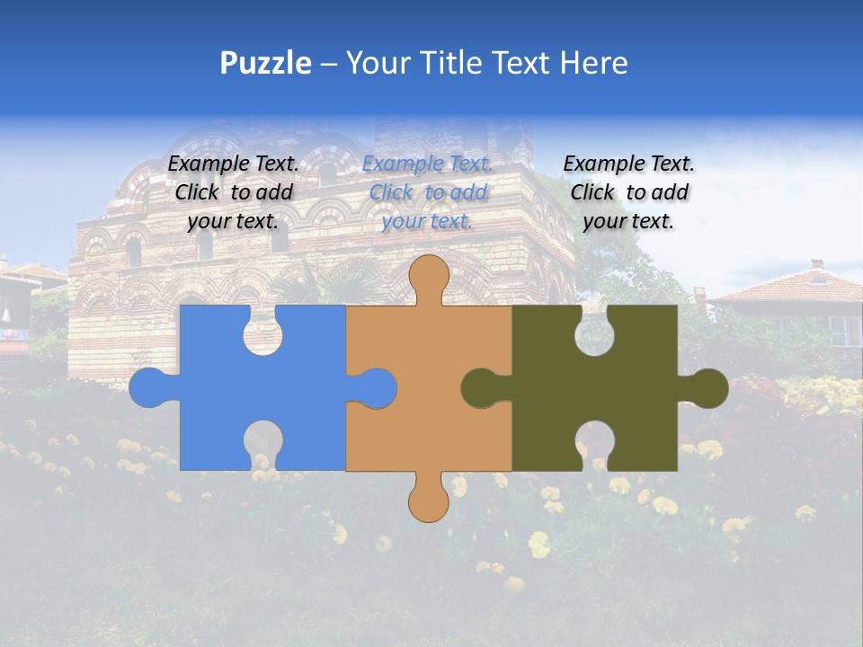 Old Construction In Nesebar PowerPoint Template