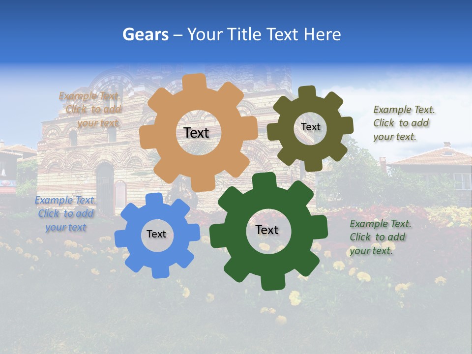 Old Construction In Nesebar PowerPoint Template