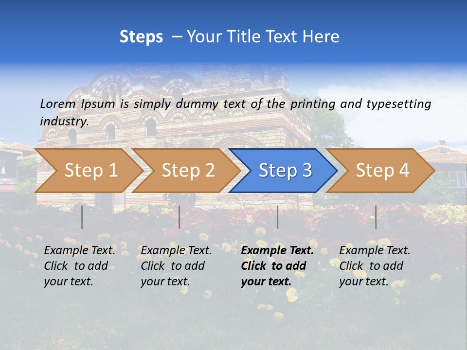 Old Construction In Nesebar PowerPoint Template