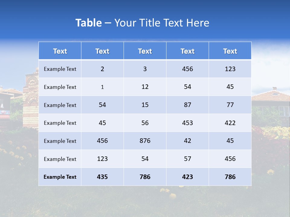 Old Construction In Nesebar PowerPoint Template