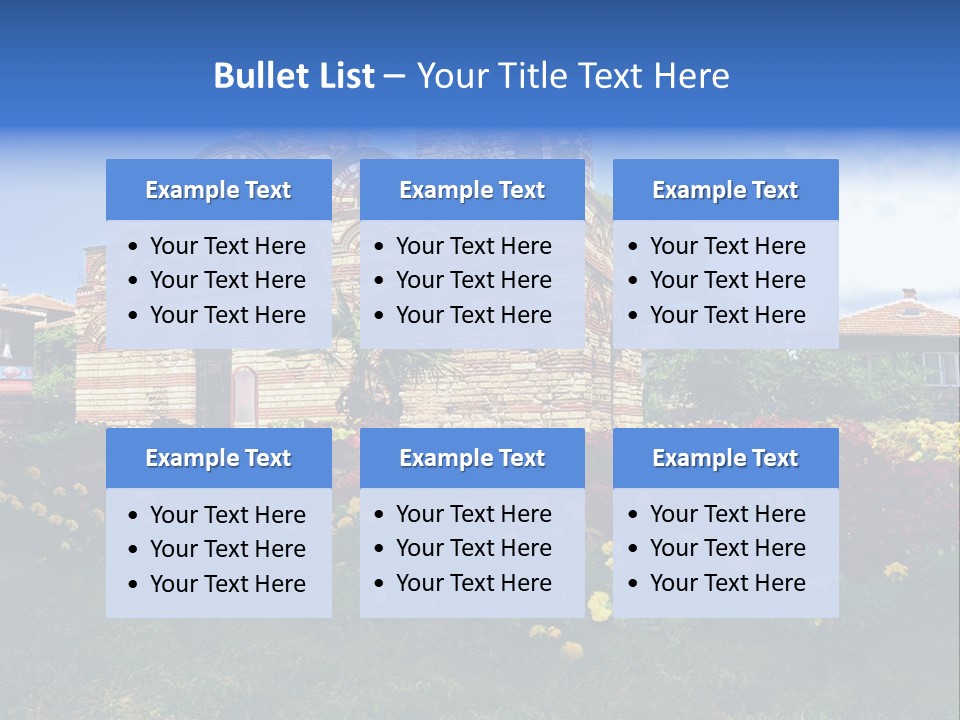 Old Construction In Nesebar PowerPoint Template