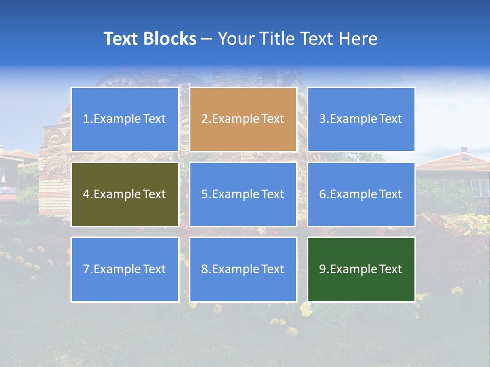 Old Construction In Nesebar PowerPoint Template
