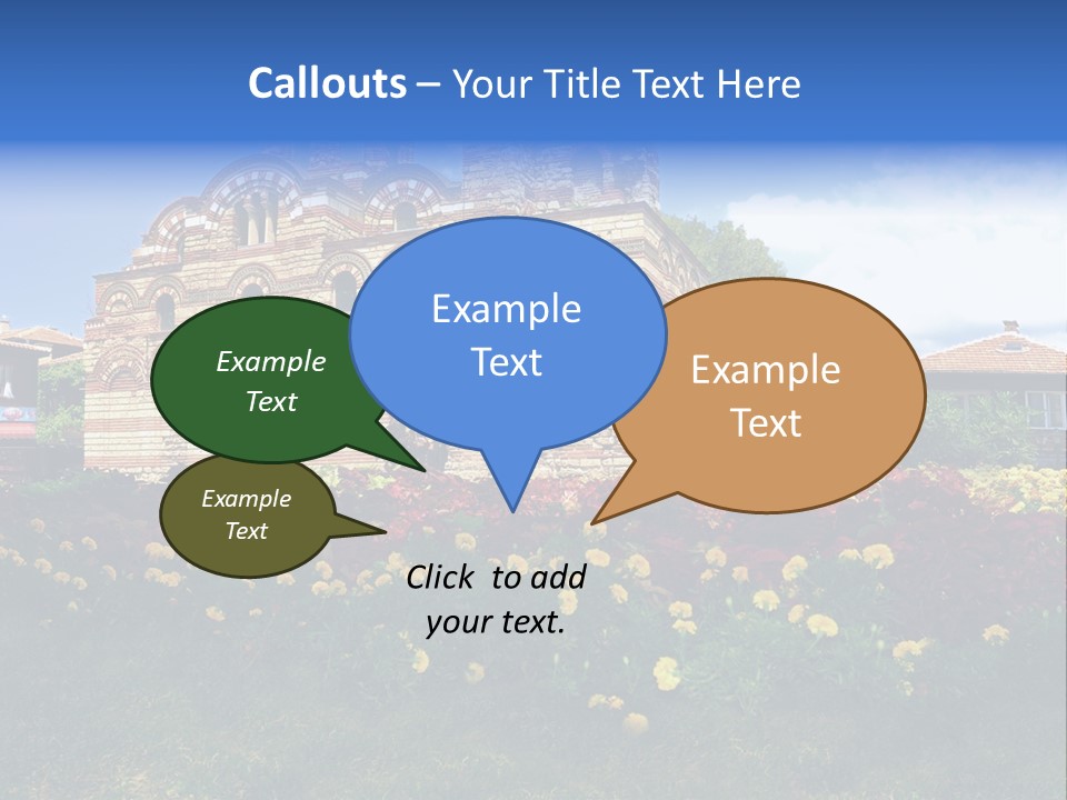 Old Construction In Nesebar PowerPoint Template
