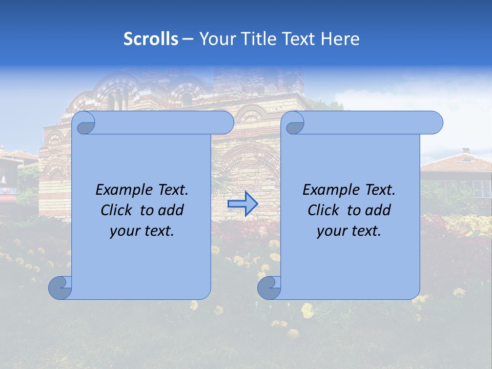 Old Construction In Nesebar PowerPoint Template