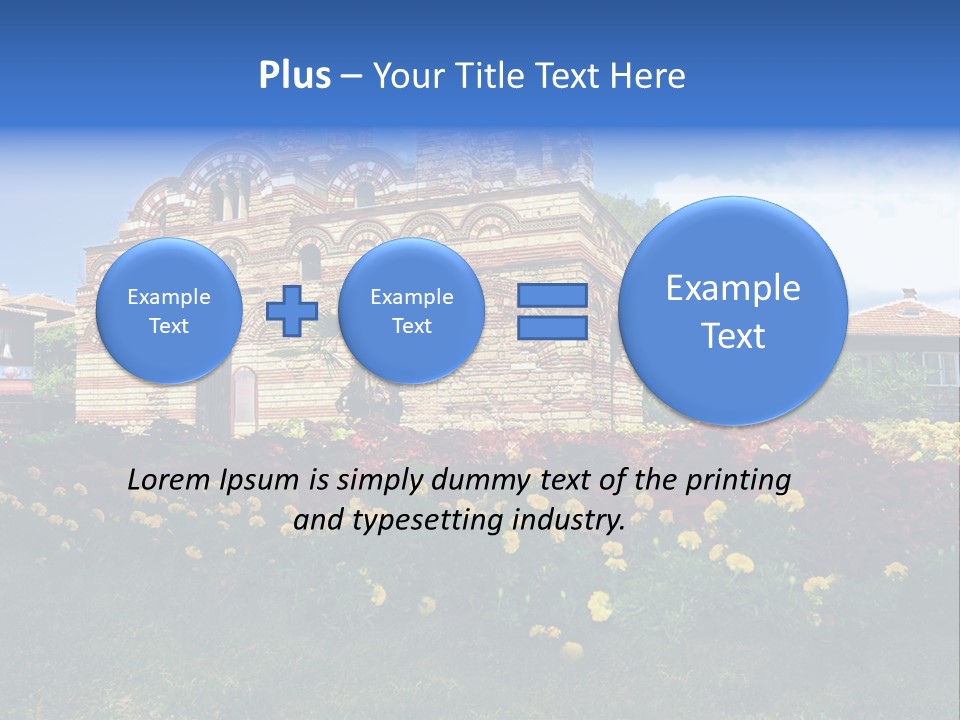 Old Construction In Nesebar PowerPoint Template