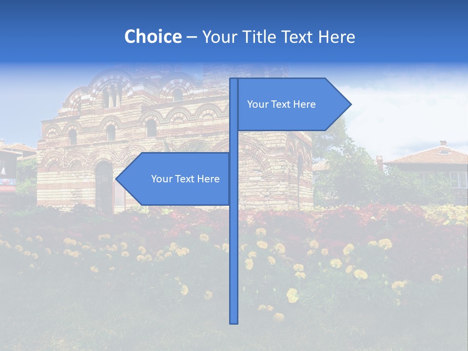 Old Construction In Nesebar PowerPoint Template
