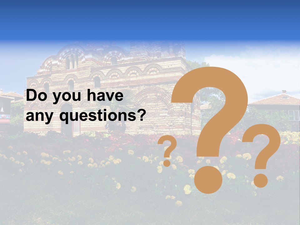 Old Construction In Nesebar PowerPoint Template