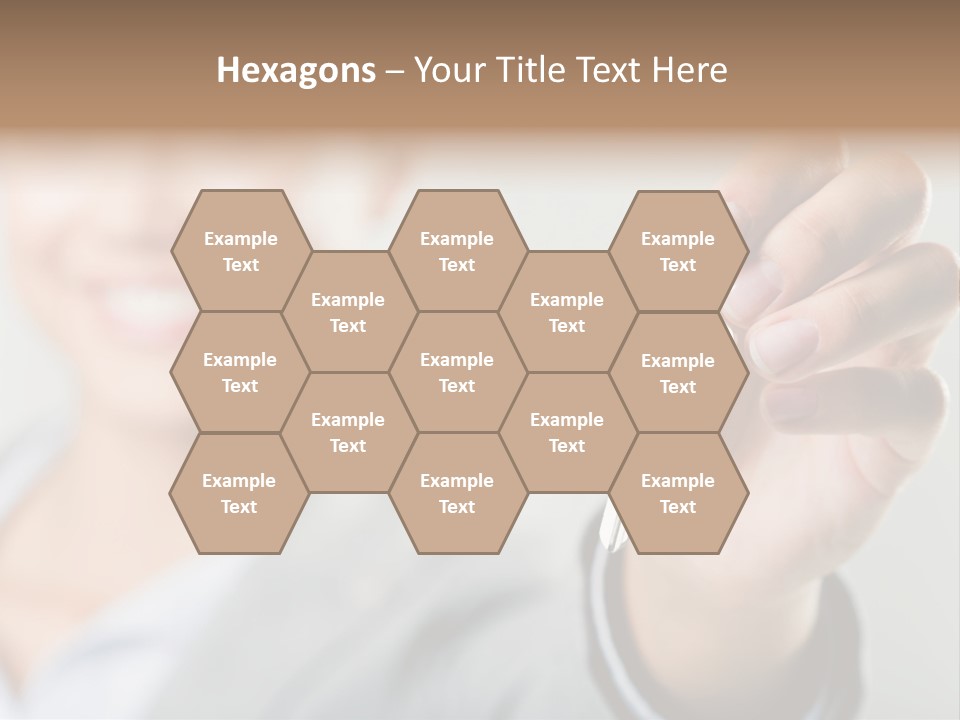 Photo Of Happy Woman├В??S Hand Holding New Key And Pointing It At Camera PowerPoint Template