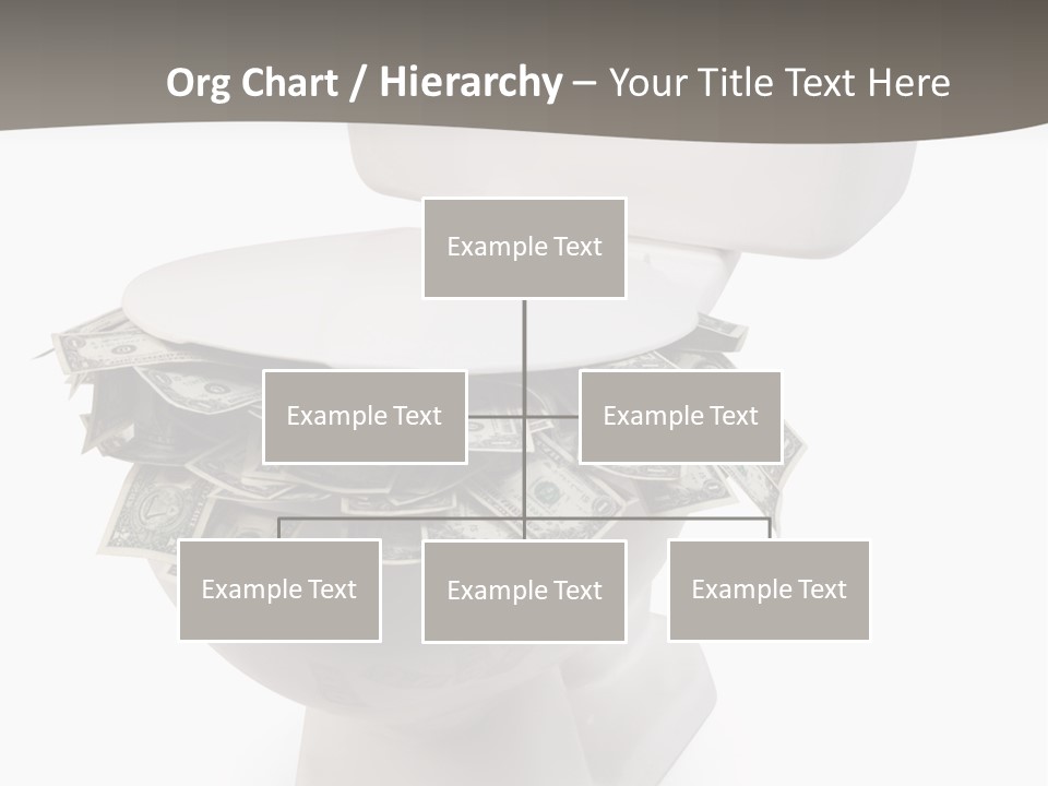 Flush With Cash PowerPoint Template