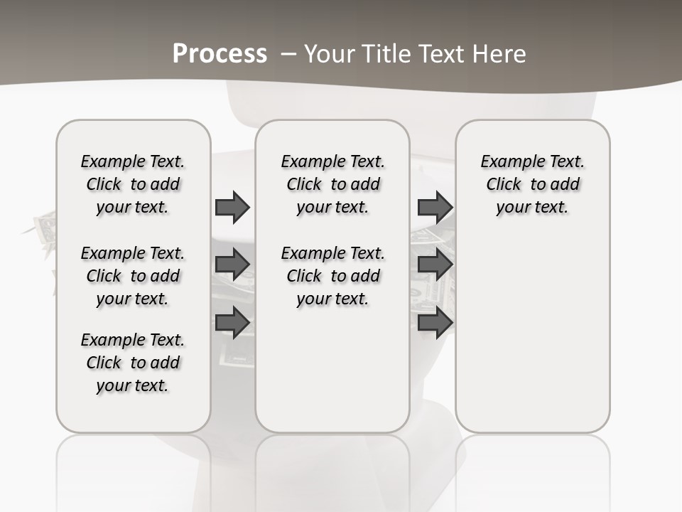Flush With Cash PowerPoint Template