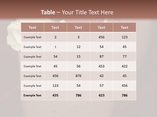 Served Strawberry Smoothie With Whip Cream PowerPoint Template