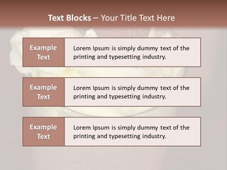 Served Strawberry Smoothie With Whip Cream PowerPoint Template