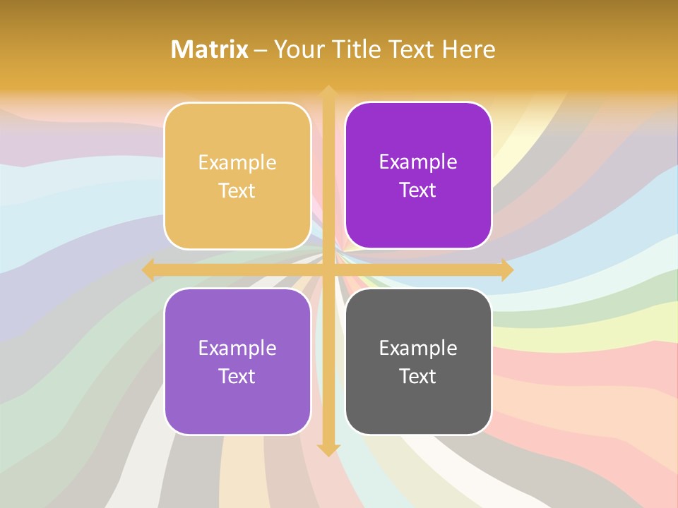 Multicolored Abstract Background PowerPoint Template