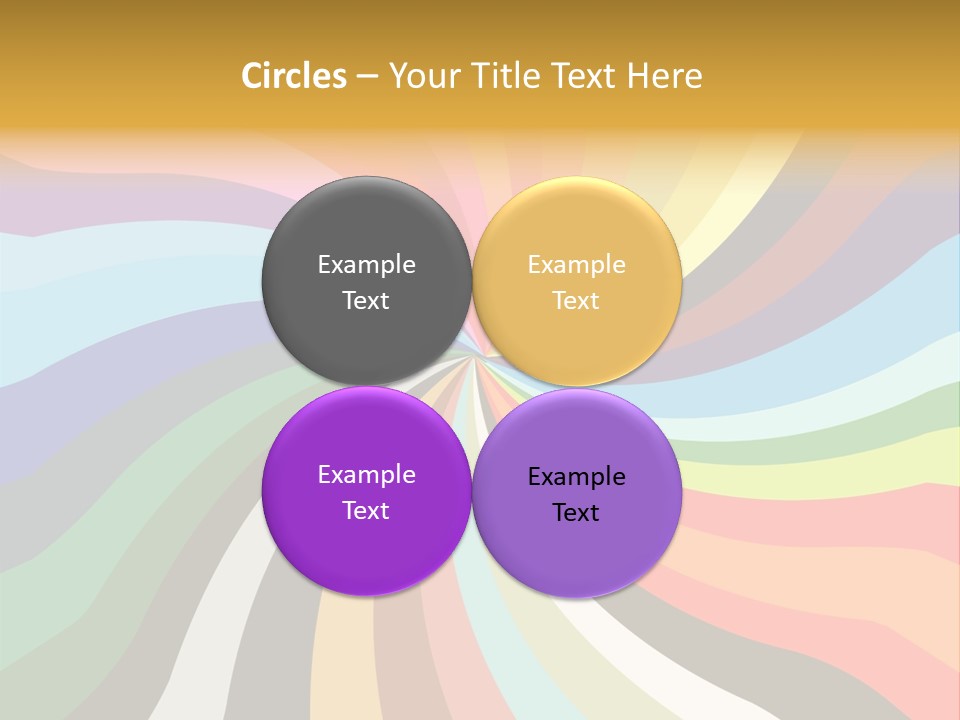 Multicolored Abstract Background PowerPoint Template