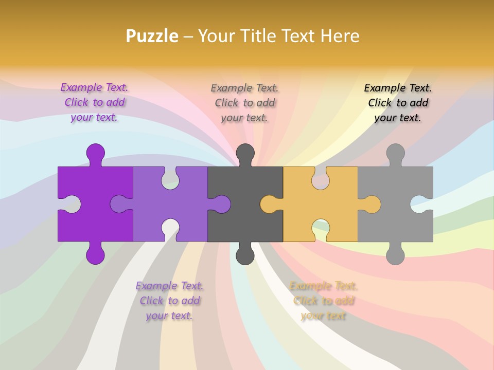 Multicolored Abstract Background PowerPoint Template