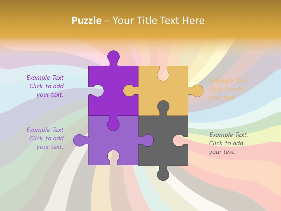 Multicolored Abstract Background PowerPoint Template