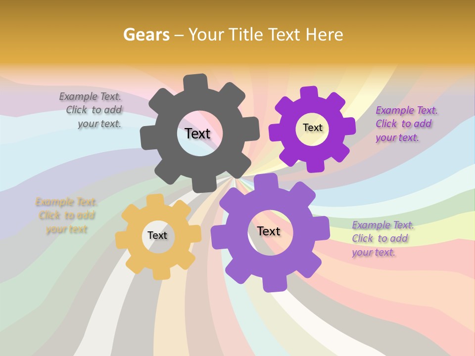 Multicolored Abstract Background PowerPoint Template