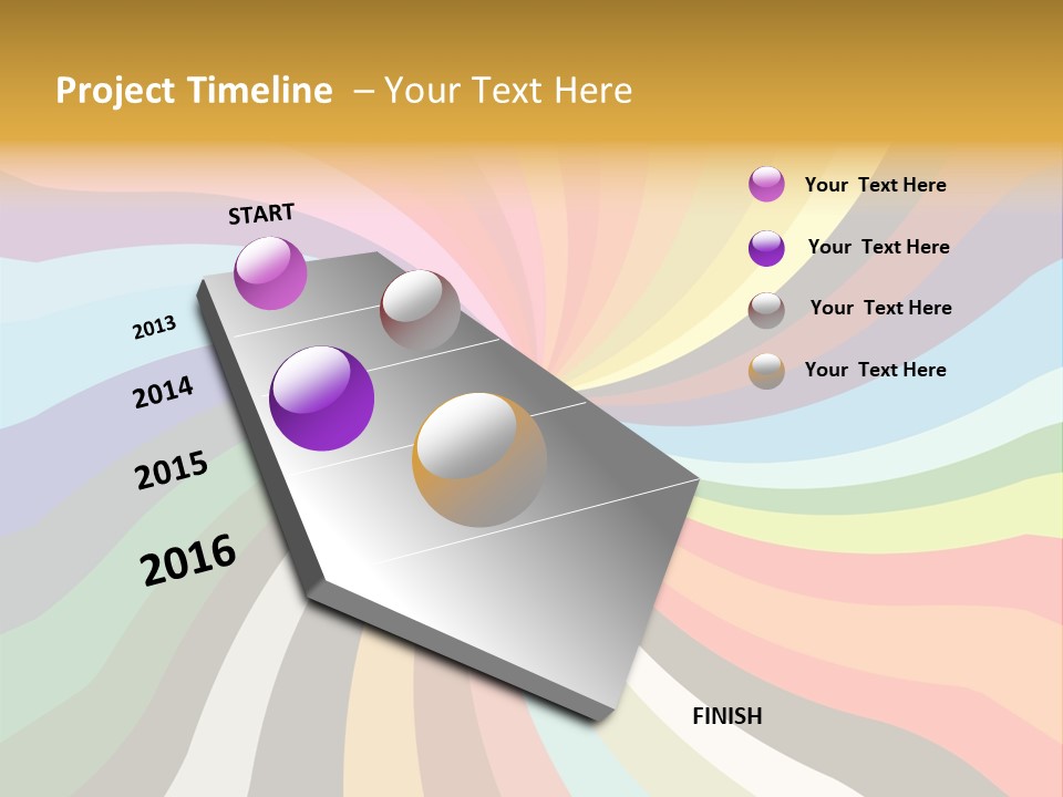 Multicolored Abstract Background PowerPoint Template