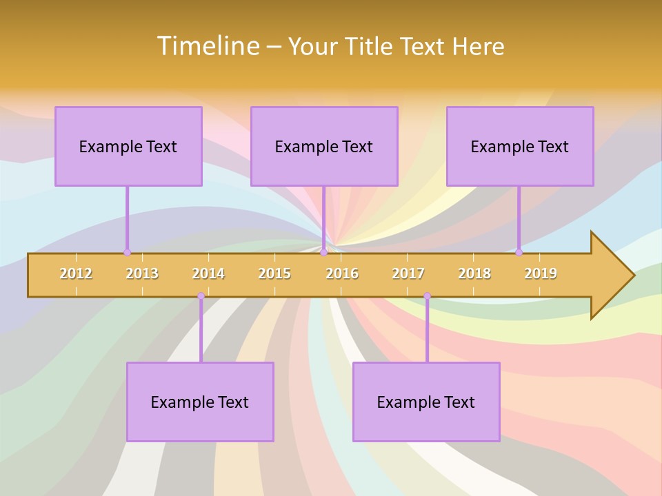 Multicolored Abstract Background PowerPoint Template