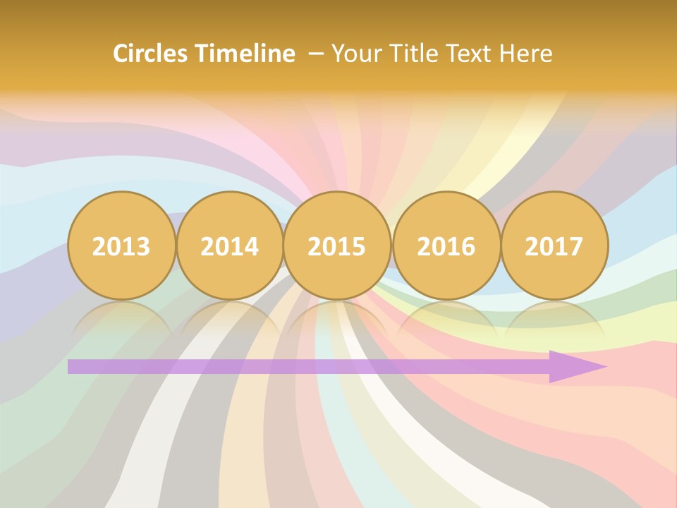 Multicolored Abstract Background PowerPoint Template