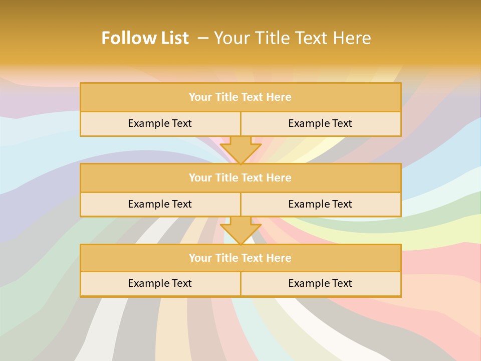 Multicolored Abstract Background PowerPoint Template