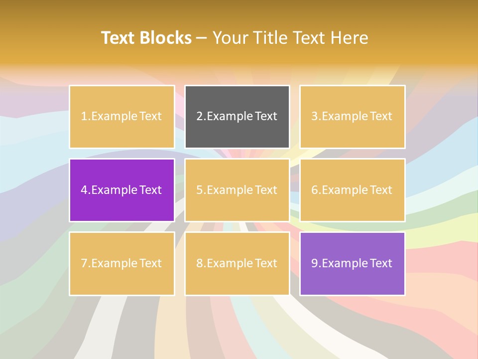 Multicolored Abstract Background PowerPoint Template