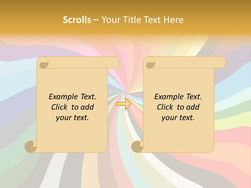 Multicolored Abstract Background PowerPoint Template