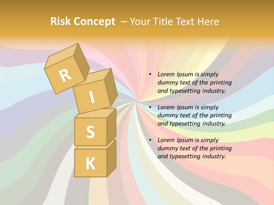 Multicolored Abstract Background PowerPoint Template