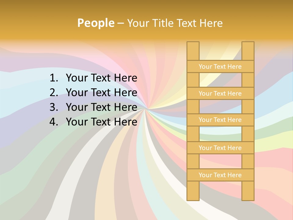 Multicolored Abstract Background PowerPoint Template